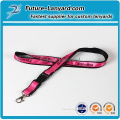 High Quality  Neck Lanyard made of Polyester and Satin Ribbon